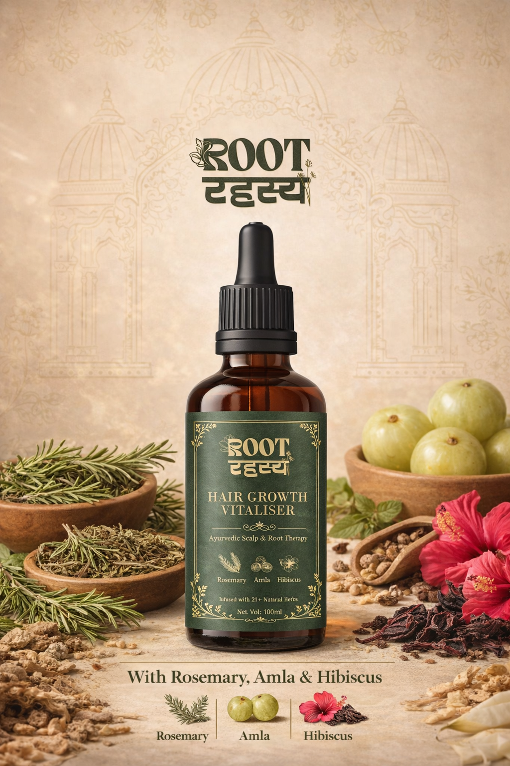 Hair Growth Revitaliser Oil